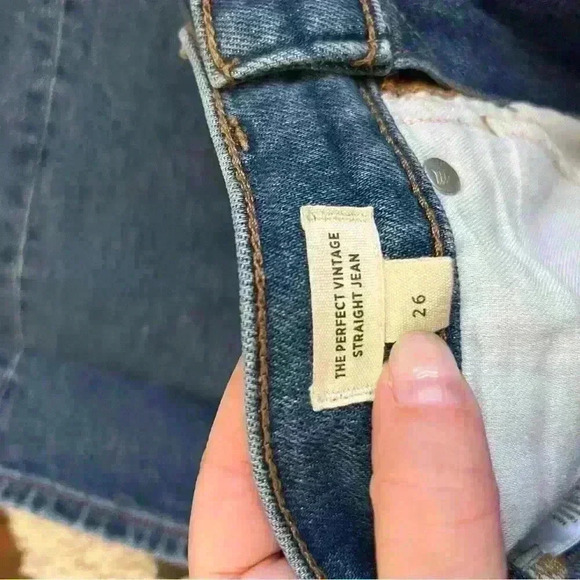 Madewell perfect vintage straight Jean - Picture 5 of 7